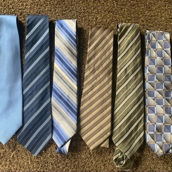 Mixed 6 Ties  (Item #11) Big & Tall *Read Description* - Picture 1 of 5